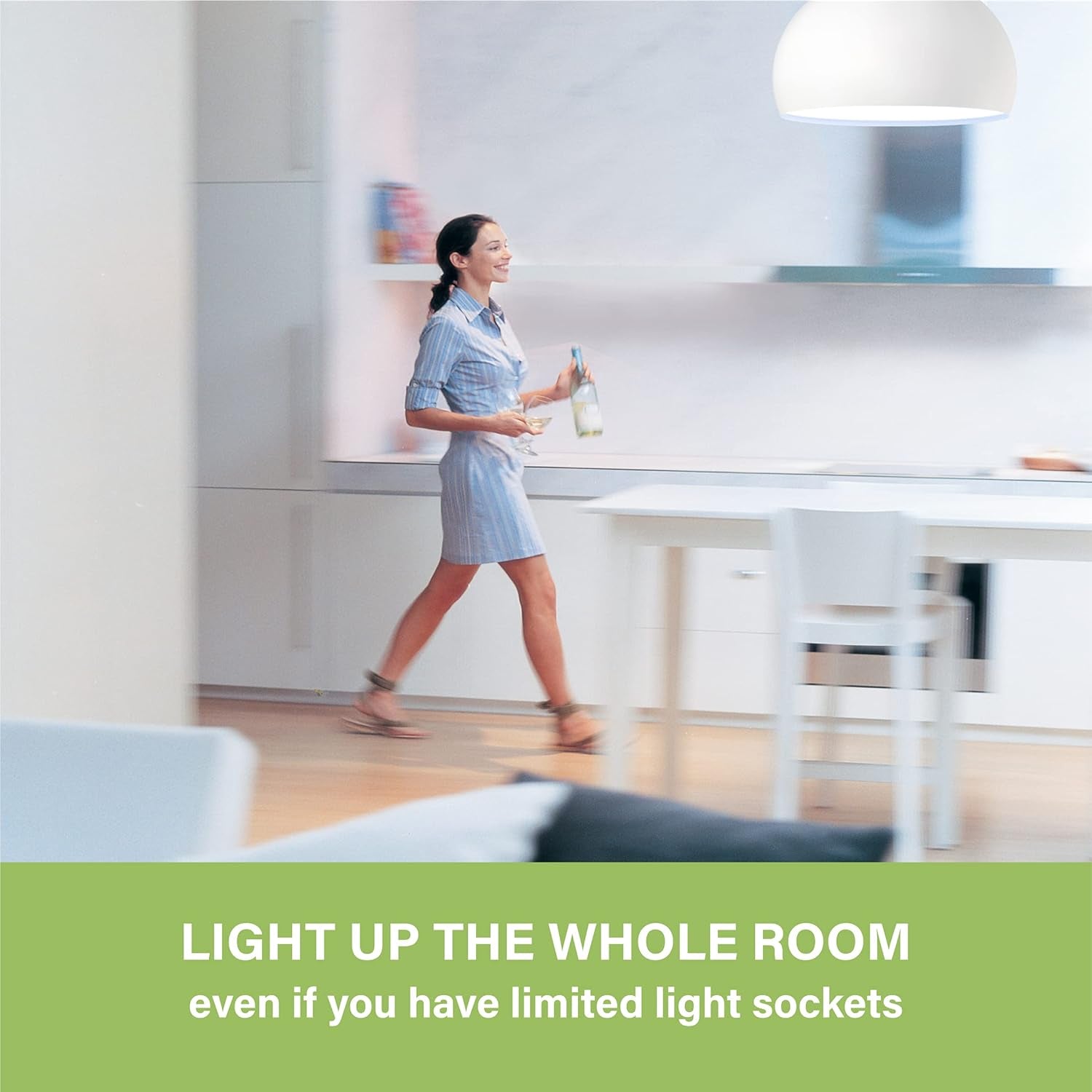 Light Bulbs 100 Watt Equivalent LED Bulbs, A19 Daylight Standard Light Bulbs 5000K White,Non-Dimmable 13W Energy Efficient Light Bulbs with E26 Medium Base,1500Lm,Ul Listed,6 Pack