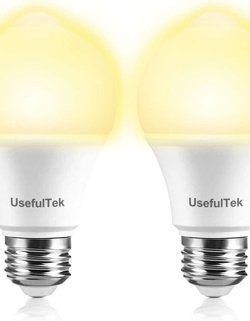 Load image into Gallery viewer, LED Motion Sensor Light Bulbs-Dusk to Dawn Sensor Light Bulbs,Bult-In Motion Detector LED Smart Light Bulbs,Auto On/Off for Outdoor&amp;Indoor,7W(60W Equivalent),E26 Base,(2 Pack)
