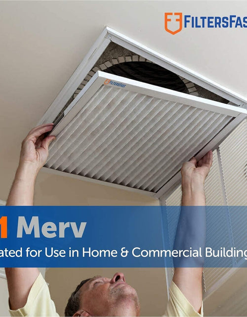 Load image into Gallery viewer, 20X20X2 Pleated Air Filter Merv 11, 2 Inch AC Furnace Air Filters, Made in the USA, Actual Size 19.5X19.5X1.75, 6 Pack
