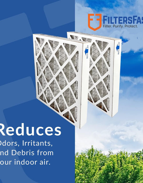 Load image into Gallery viewer, 20X20X2 Pleated Air Filter Merv 11, 2 Inch AC Furnace Air Filters, Made in the USA, Actual Size 19.5X19.5X1.75, 6 Pack
